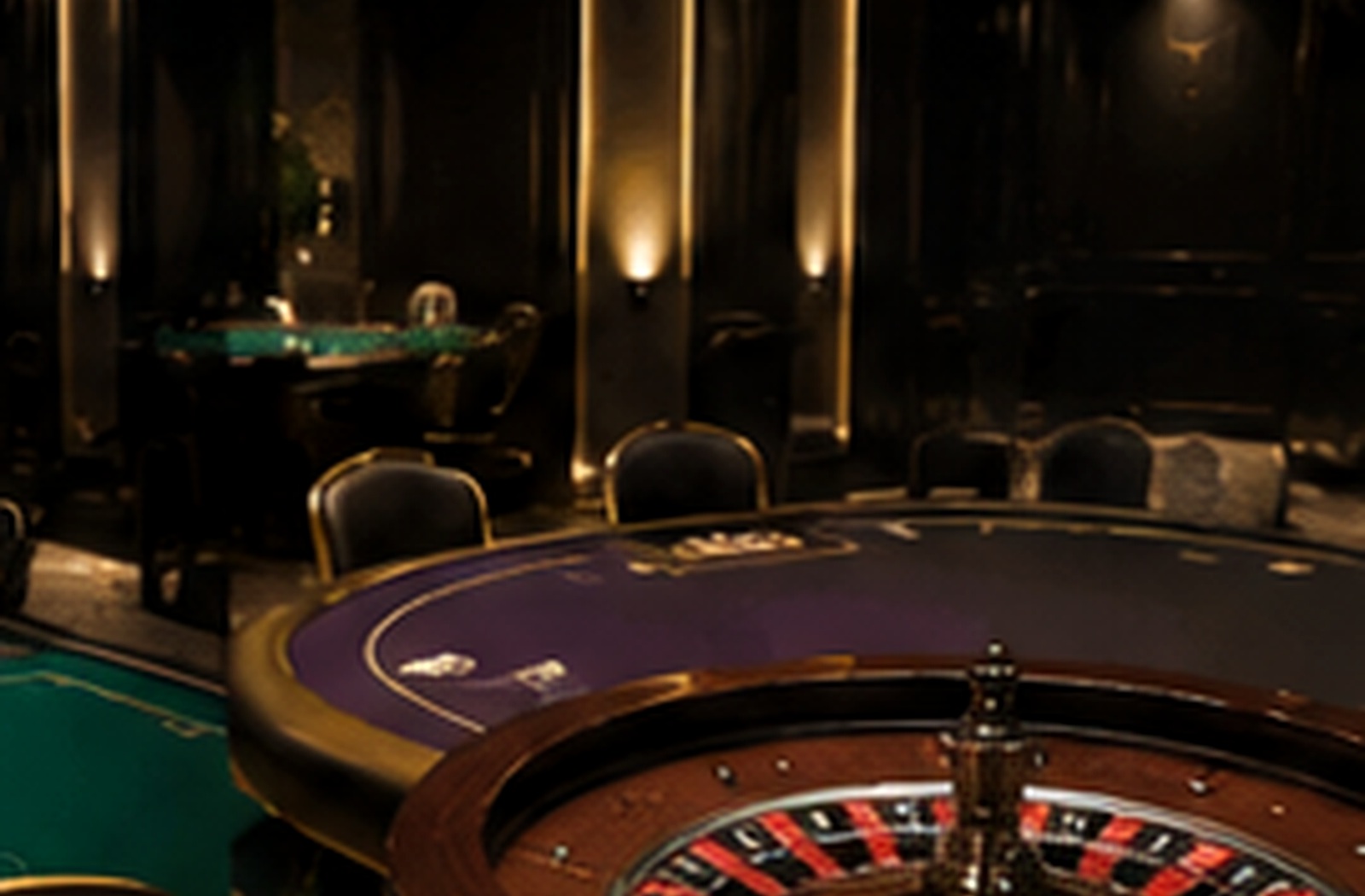 roulette wheel close-up, premium event interior, cinematic lights, high-end event photography